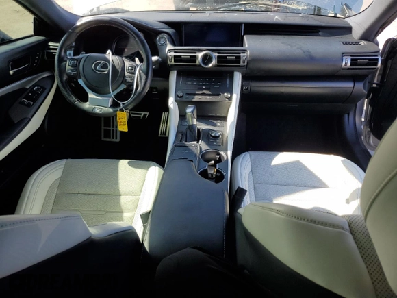 2021 Lexus RC 300 F Sport with VIN JTHGA5BC1M5011158, listed as a Copart auction lot 45142884 with 5,877 mi miles and . Bid and sale history available at DreamBid. Image 8.