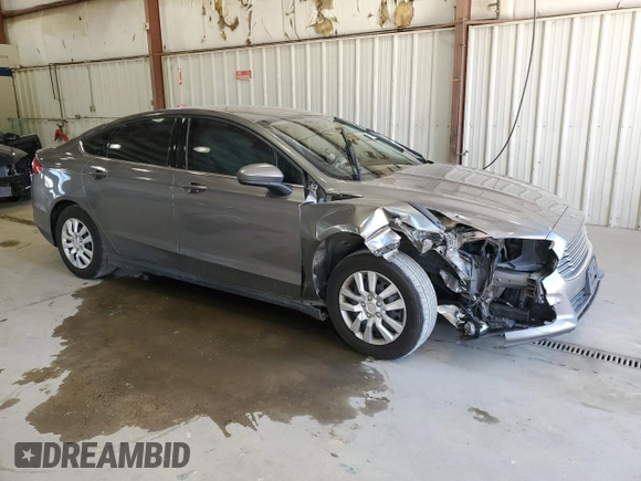 2013 Ford Fusion S with VIN 3FA6P0G7XDR262516, listed as a Copart auction lot 54753935 with 230,038 mi miles and Salvage Title. Bid and sale history available at DreamBid. Image 4.