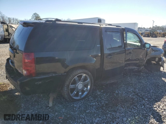 2007 GMC Yukon XL SLT with VIN 1GKFC16047J167680, listed as a Copart auction lot 88666585 with 0 mi miles and Salvage Title. Bid and sale history available at carsss.com. Image 3.