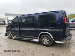 2001 Chevrolet Express Cargo YF7 Upfitter z VIN 1GBFG15R211243862, wystawiony jako Copart lot #57950355 z przebiegiem 133 273 mil mil oraz Szkody całkowita. Historia ofert i sprzedaży dostępna na DreamBid. Obrazek 2.