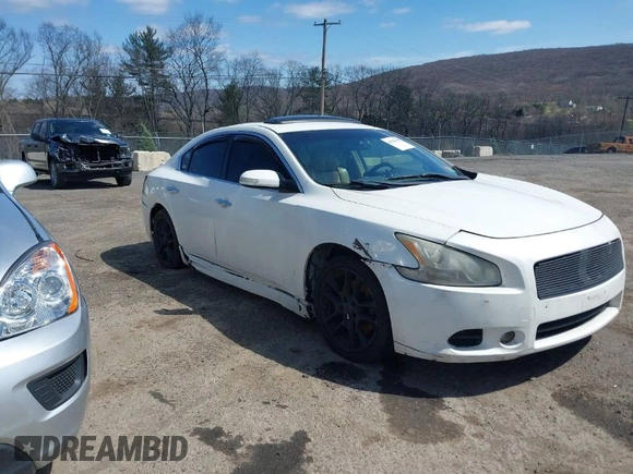 2011 Nissan Maxima S with VIN 1N4AA5AP7BC863931, listed as a IAAI auction lot 41930873 with 154,704 mi miles and . Bid and sale history available at DreamBid. Image 1.