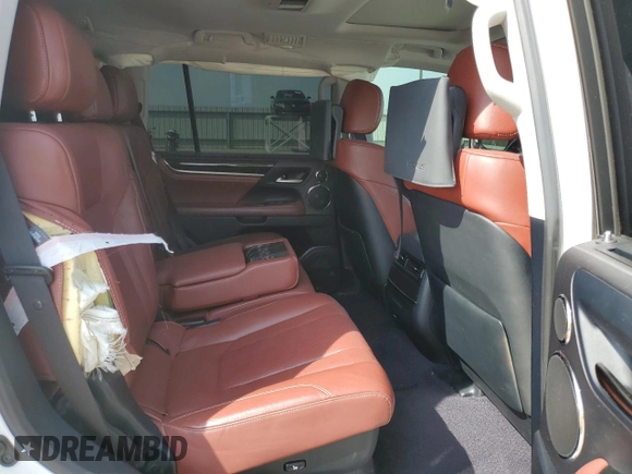 2018 Lexus LX with VIN JTJHY7AXXJ4252748, listed as a Copart auction lot 50691355 with 118,967 mi miles and Salvage Title. Bid and sale history available at carsss.com. Image 11.