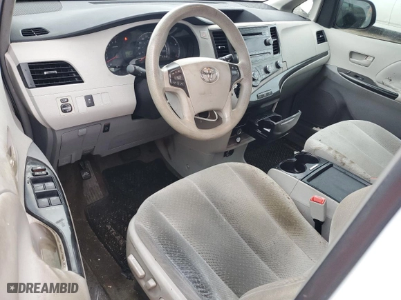 2011 Toyota Sienna LE AAS with VIN 5TDKK3DC5BS142773, listed as a Copart auction lot 44749155 with 165,790 mi miles and Salvage Title. Bid and sale history available at carsss.com. Image 8.