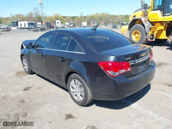 2012 Chevrolet Cruze LS with VIN 1G1PC5SH8C7172514, listed as a IAAI auction lot 41977299 with 182,734 mi miles. Bid and sale history available at carsss.com. Image 3.