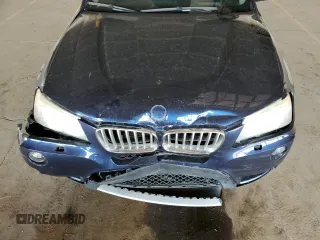 2014 BMW X3 xDrive35i with VIN 5UXWX7C5XE0E81308, listed as a Copart auction lot 52182575 with 110,137 mi miles and Salvage Title. Bid and sale history available at DreamBid. Image 11.