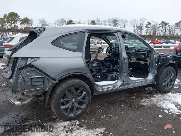 2023 Acura MDX w/A-Spec Package with VIN 5J8YE1H02PL010585, listed as a IAAI auction lot 41550618 with 20,730 mi miles. Bid and sale history available at carsss.com. Image 4.