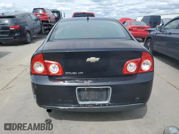 2011 Chevrolet Malibu LTZ with VIN 1G1ZE5E16BF375231, listed as a Copart auction lot 51529985 with 208,203 mi miles and Salvage Title. Bid and sale history available at DreamBid. Image 6.