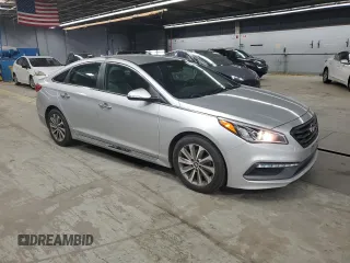 2015 Hyundai Sonata Limited with VIN 5NPE34AF2FH040714, listed as a Copart auction lot 55464585 with 162,231 mi miles and Clean Title. Bid and sale history available at carsss.com. Image 4.