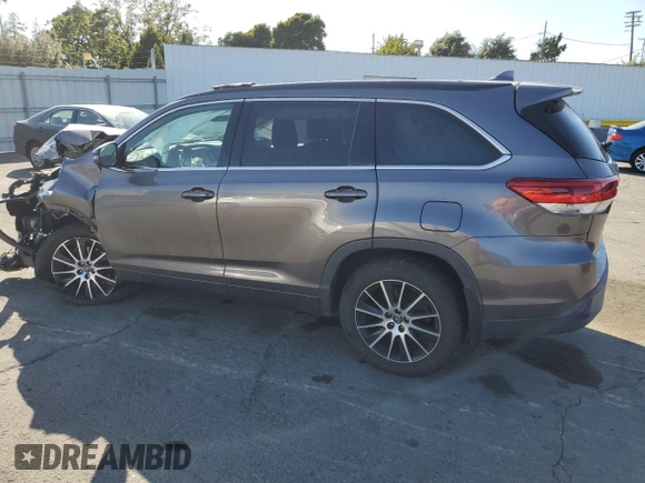 2018 Toyota Highlander SE z VIN 5TDJZRFH7JS543971, wystawiony jako Copart lot #59059755 z przebiegiem 60 635 mil mil oraz Szkoda całkowita • Salvage title. Historia ofert i sprzedaży dostępna na DreamBid. Obrazek 2.