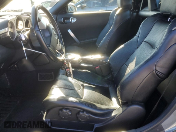 2005 Nissan 350Z Touring with VIN JN1AZ36A55M759497, listed as a Copart auction lot 46308485 with 74,121 mi miles and Salvage title. Bid and sale history available at DreamBid. Image 7.