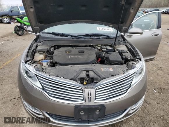 2016 Lincoln MKZ with VIN 3LN6L2G9XGR622578, listed as a Copart auction lot 51295945 with 91,777 mi miles and Salvage Title. Bid and sale history available at DreamBid. Image 11.
