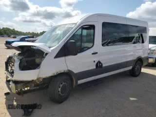 2018 Ford Transit Passenger XL with VIN 1FBZX2CM4JKB47817, listed as a Copart auction lot 54428465 with 204,352 mi miles and Salvage title. Bid and sale history available at DreamBid. Image 1.