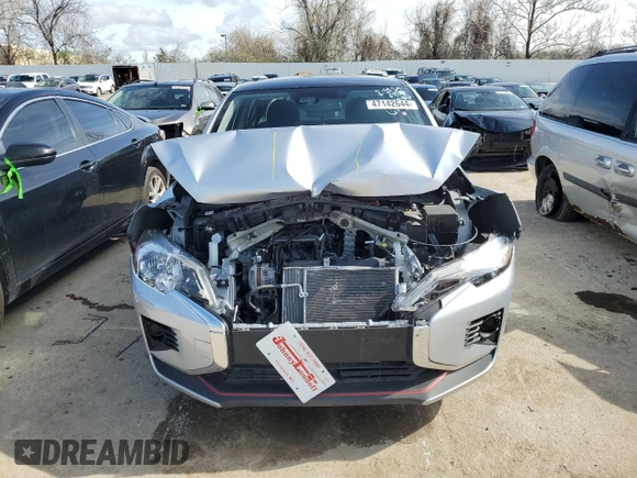 2023 Mitsubishi Mirage G4 ES with VIN ML32FUFJ1PHF00796, listed as a Copart auction lot 47142644 with 16,337 mi miles and Salvage Title. Bid and sale history available at carsss.com. Image 5.