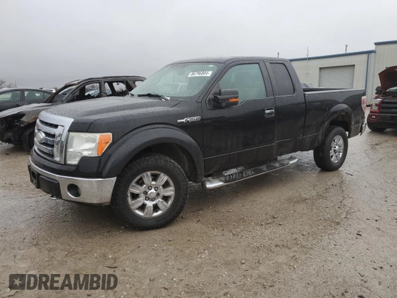 2009 Ford F-150 XL with VIN 1FTPX14V59KB75125, listed as a Copart auction lot 86796804 with 211,874 mi miles and Salvage title. Bid and sale history available at DreamBid. Image 1.