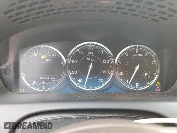 2014 Jaguar XJ with VIN SAJWA1CZ5E8V71971, listed as a Copart auction lot 82116114 with 127,164 mi miles and Salvage Title. Bid and sale history available at DreamBid. Image 9.