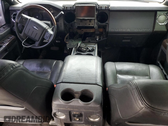 2016 Ford F-350 Platinum with VIN 1FT8W3BT4GEA03927, listed as a Copart auction lot 59504725 with Not provided miles and Salvage title. Bid and sale history available at DreamBid. Image 8.