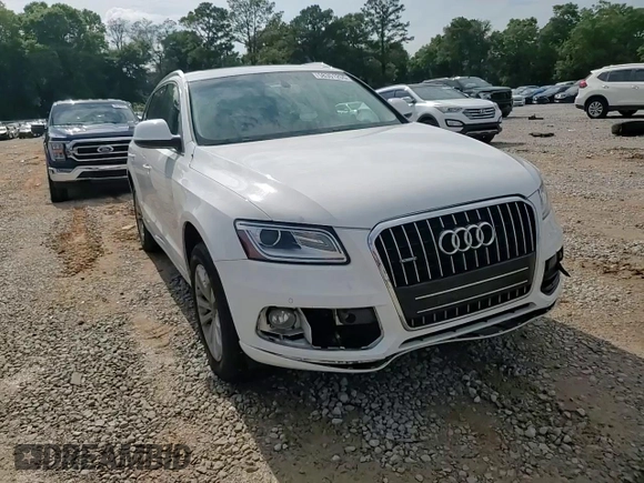 2014 Audi Q5 Premium Plus with VIN WA1LFAFP5EA101925, listed as a Copart auction lot 58351255 with 107,126 mi miles and Salvage title. Bid and sale history available at DreamBid. Image 14.