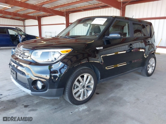 2017 Kia Soul + with VIN KNDJP3A54H7448854, listed as a IAAI auction lot 41956914 with 146,517 mi miles. Bid and sale history available at carsss.com. Image 2.