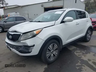 2015 Kia Sportage EX with VIN KNDPC3AC4F7766412, listed as a IAAI auction lot 42147917 with 89,829 mi miles and . Bid and sale history available at DreamBid. Image 2.