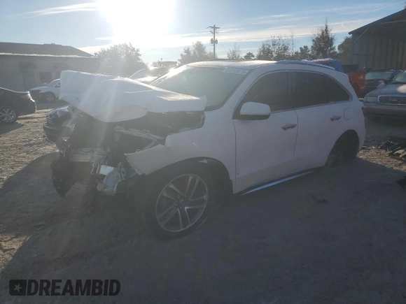 2018 Acura MDX w/Advance/Entertainment Pkg with VIN 5J8YD4H99JL004146, listed as a Copart auction lot 88912875 with 83,376 mi miles and Salvage Title. Bid and sale history available at carsss.com. Image 1.