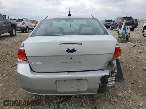 2009 Ford Focus S with VIN 1FAHP34N19W231625, listed as a Copart auction lot 52535085 with 126,487 mi miles and Non Repairable. Bid and sale history available at carsss.com. Image 6.