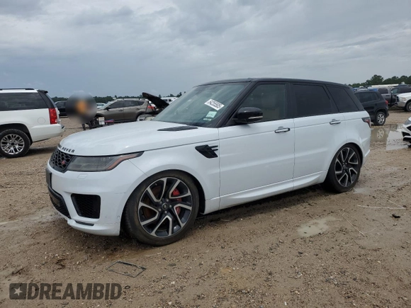 2018 Land Rover Range Rover Sport HSE Dynamic with VIN SALWV2SV7JA698496, listed as a Copart auction lot 54255505 with 116,177 mi miles and Clean Title. Bid and sale history available at carsss.com. Image 1.