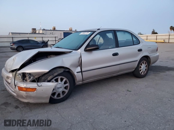 1994 Geo Prizm z VIN 1Y1SK5382RZ047889, wystawiony jako Copart lot #51683725 z przebiegiem 149 793 mil mil oraz Szkody całkowita. Historia ofert i sprzedaży dostępna na DreamBid. Obrazek 1.