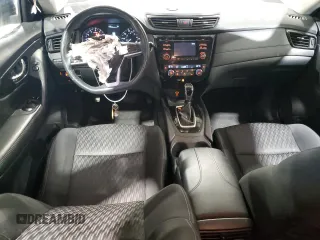 2017 Nissan Rogue SV with VIN KNMAT2MV9HP528295, listed as a Copart auction lot 63318355 with 130,536 mi miles and Salvage title. Bid and sale history available at DreamBid. Image 8.