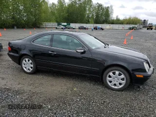 2001 Mercedes-Benz CLK with VIN WDBLJ65G71F175961, listed as a Copart auction lot 54886275 with 58,455 mi miles and Clean Title. Bid and sale history available at carsss.com. Image 4.
