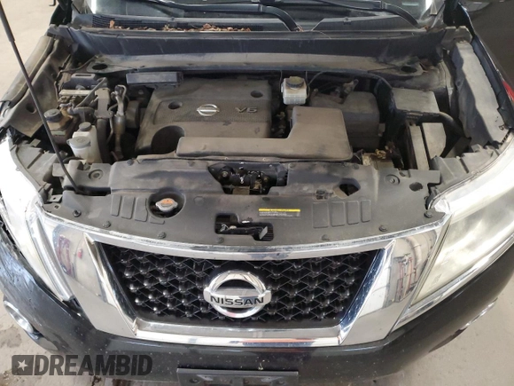 2015 Nissan Pathfinder SV with VIN 5N1AR2MM6FC707979, listed as a Copart auction lot 57514915 with 196,100 mi miles and Salvage title. Bid and sale history available at DreamBid. Image 12.