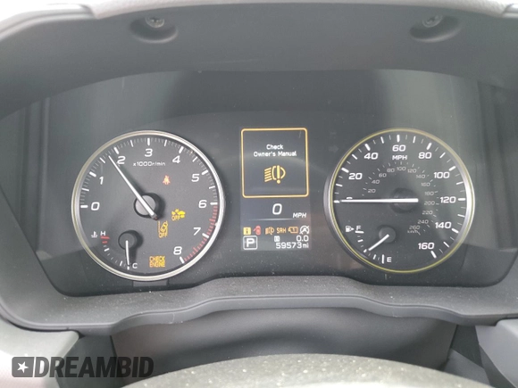 2024 Subaru Crosstrek Special Sports with VIN 4S4GUHF65R3722312, listed as a Copart auction lot 63420185 with 59,573 mi miles and Salvage title. Bid and sale history available at DreamBid. Image 9.
