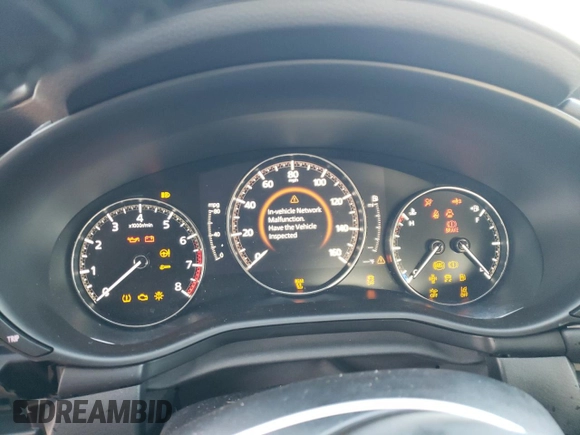 2025 Mazda 3 S Select Sport with VIN 3MZBPABM9SM450219, listed as a Copart auction lot 85689574 with Not Provided miles and Salvage Title. Bid and sale history available at DreamBid. Image 9.
