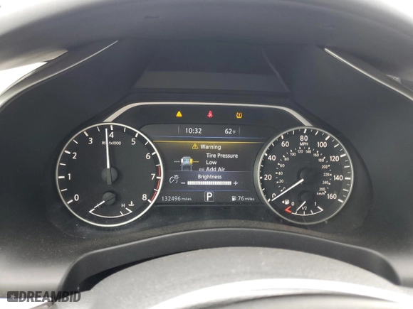 2016 Nissan Murano S with VIN 5N1AZ2MG2GN142386, listed as a Copart auction lot 47591095 with 132,496 mi miles and Salvage Title. Bid and sale history available at carsss.com. Image 9.