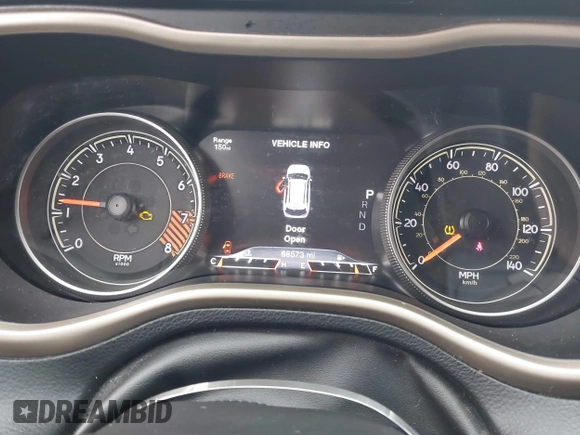 2015 Jeep Cherokee Limited with VIN 1C4PJMDS7FW718956, listed as a IAAI auction lot 42169460 with 68,573 mi miles. Bid and sale history available at carsss.com. Image 7.