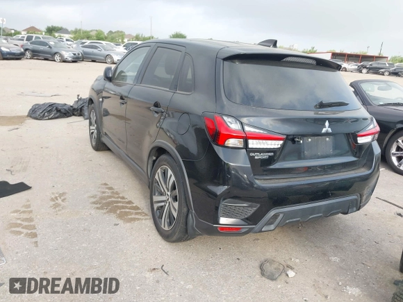 2022 Mitsubishi Outlander ES with VIN JA4APUAU2NU014100, listed as a IAAI auction lot 41932831 with 64,131 mi miles and . Bid and sale history available at DreamBid. Image 3.