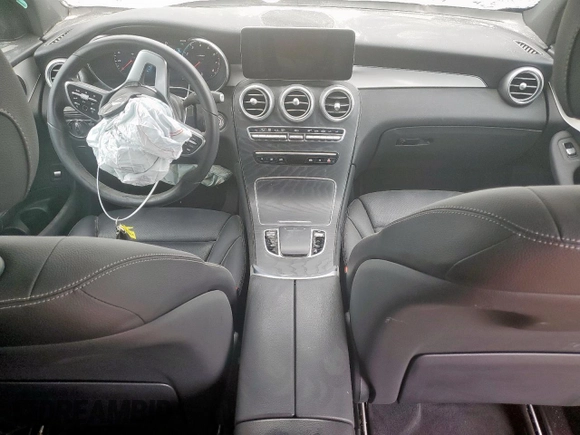 2022 Mercedes-Benz GLC 300 with VIN W1N0G8DBXNG114598, listed as a Copart auction lot 55828375 with 32,978 mi miles and Salvage title. Bid and sale history available at DreamBid. Image 8.