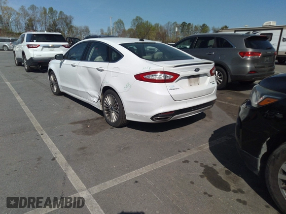2016 Ford Fusion Titanium with VIN 3FA6P0K93GR347016, listed as a IAAI auction lot 41850780 with 215,872 mi miles and . Bid and sale history available at carsss.com. Image 3.