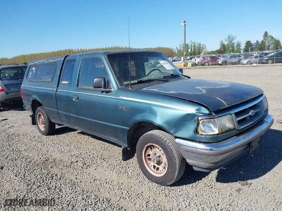 1996 Ford Ranger XL with VIN 1FTCR14A3TPA58983, listed as a IAAI auction lot 42065309 with 120,481 mi miles. Bid and sale history available at carsss.com. Image 1.