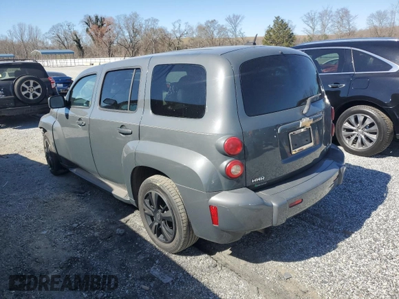 2009 Chevrolet HHR 1LT with VIN 3GNCA23BX9S585105, listed as a Copart auction lot 49674685 with 106,929 mi miles and Salvage Title. Bid and sale history available at carsss.com. Image 2.
