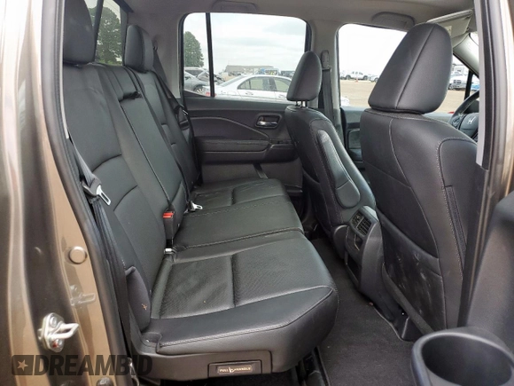2020 Honda Ridgeline RTL-E with VIN 5FPYK3F79LB001891, listed as a Copart auction lot 58569255 with 34,513 mi miles and Salvage title. Bid and sale history available at DreamBid. Image 10.
