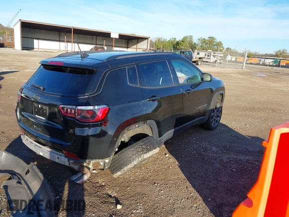 2021 Jeep Compass 80th Anniversary с VIN 3C4NJDEB0MT601065, выставлен на аукционе IAAI как лот 40804626 с пробегом 47 373 миль миль и . История ставок и продаж доступна на DreamBid. Изображение 4.