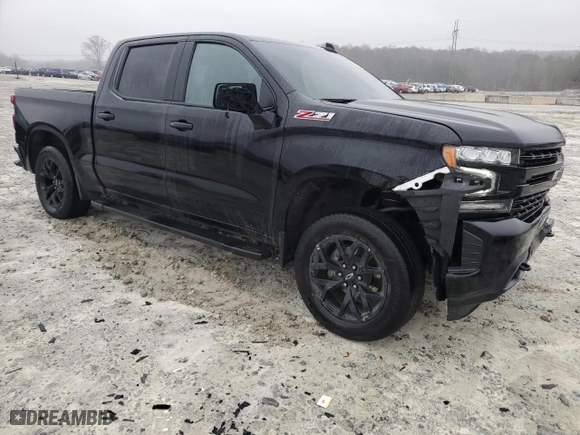 2022 Chevrolet Silverado 1500 LTD RST with VIN 3GCUYEED2NG185206, listed as a Copart auction lot 44762675 with 60,452 mi miles and Salvage Title. Bid and sale history available at carsss.com. Image 4.