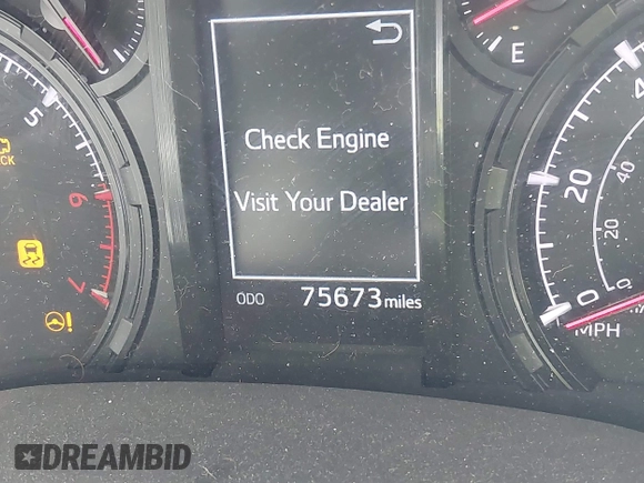 2020 Toyota 4Runner SR5 with VIN JTEZU5JR6L5224902, listed as a IAAI auction lot 42526718 with 75,673 mi miles and . Bid and sale history available at DreamBid. Image 16.