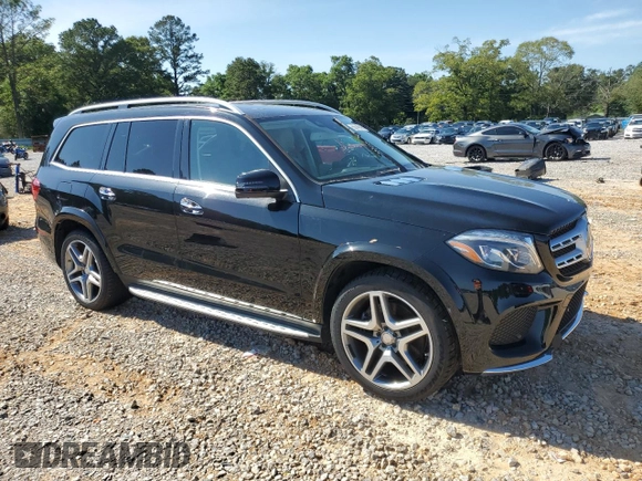 2017 Mercedes-Benz GLS 550 z VIN 4JGDF7DE9HA771623, wystawiony jako Copart lot #55745455 z przebiegiem Nie podano mil oraz Szkoda całkowita • Salvage title. Historia ofert i sprzedaży dostępna na DreamBid. Obrazek 4.