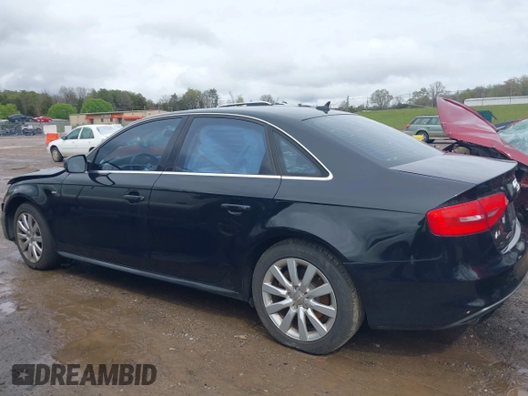 2015 Audi A4 Premium with VIN WAUBFAFL4FA058837, listed as a IAAI auction lot 41907805 with 135,804 mi miles. Bid and sale history available at carsss.com. Image 14.