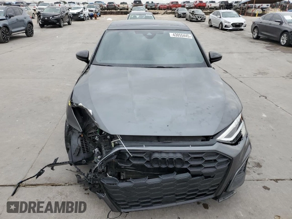 2023 Audi S3 Prestige z VIN WAUJ3DGY5PA099401, wystawiony jako Copart lot #43055445 z przebiegiem 16 731 mil mil oraz Szkoda całkowita • Salvage title. Historia ofert i sprzedaży dostępna na DreamBid. Obrazek 5.