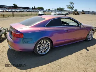 2009 Audi S5 z VIN WAURV78T89A015110, wystawiony jako Copart lot #57497765 z przebiegiem 99 110 mil mil oraz Szkody całkowita. Historia ofert i sprzedaży dostępna na DreamBid. Obrazek 3.