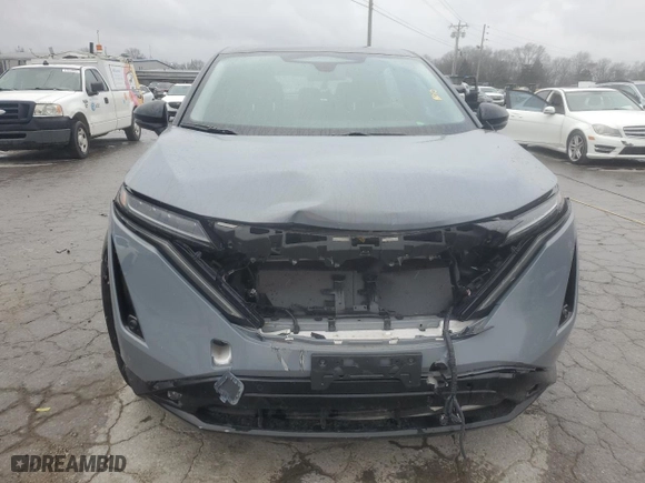2023 Nissan ARIYA PLATINUM+ with VIN JN1DF0CD6PM703011, listed as a Copart auction lot 47267615 with 3,337 mi miles and Salvage Title. Bid and sale history available at carsss.com. Image 5.