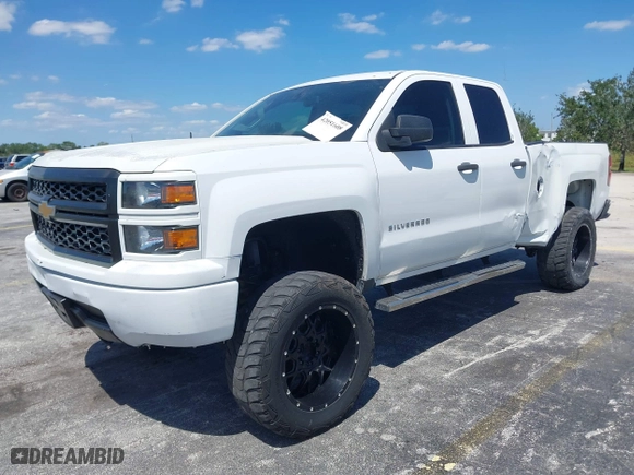 2015 Chevrolet Silverado 1500 LS with VIN 1GCRCPEC6FZ261955, listed as a IAAI auction lot 42051608 with 190,398 mi miles. Bid and sale history available at carsss.com. Image 17.