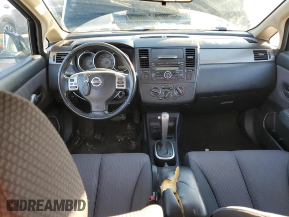 2008 Nissan Versa 1.8 S with VIN 3N1BC13E38L374150, listed as a Copart auction lot 87509735 with 158,798 mi miles and Salvage Title. Bid and sale history available at carsss.com. Image 8.